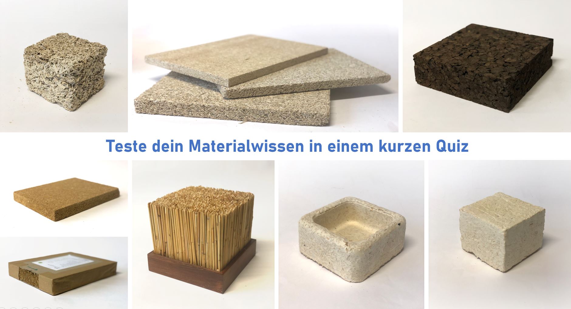Teste dein Materialwissen in einem kurzen Quiz