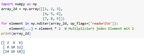 sms: Python Bibliotheken: Einführung in Numpy - Numerical Python
