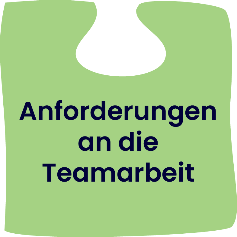 2.4 Anforderungen an die Teamarbeit