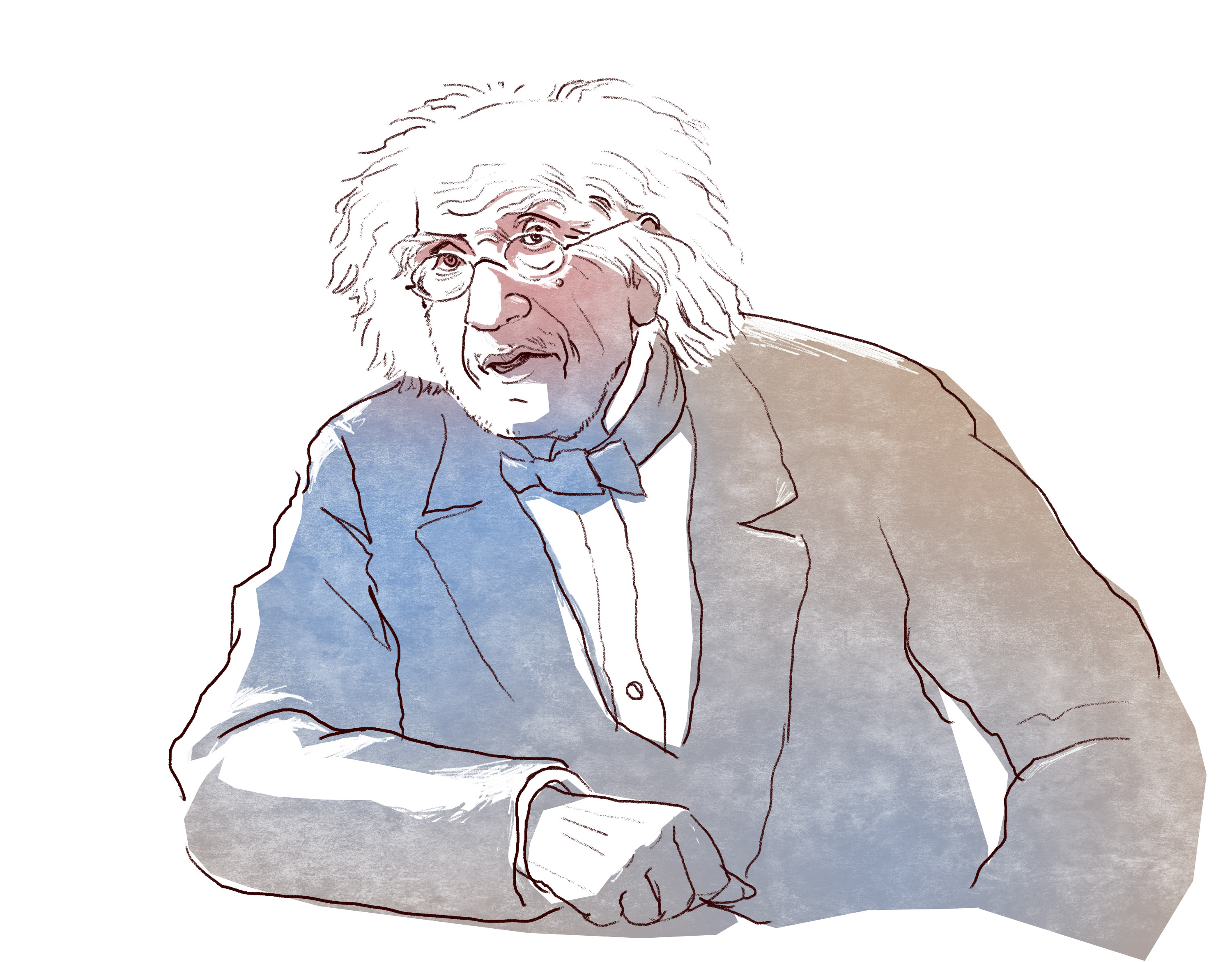 Porträt von Eugène Chevreul