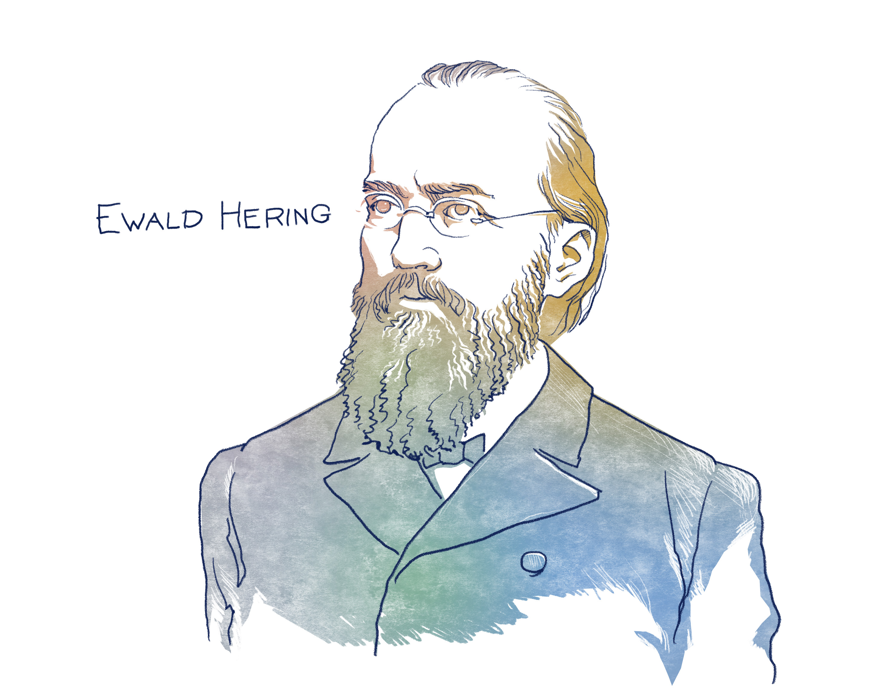 Porträt von Ewald Hering