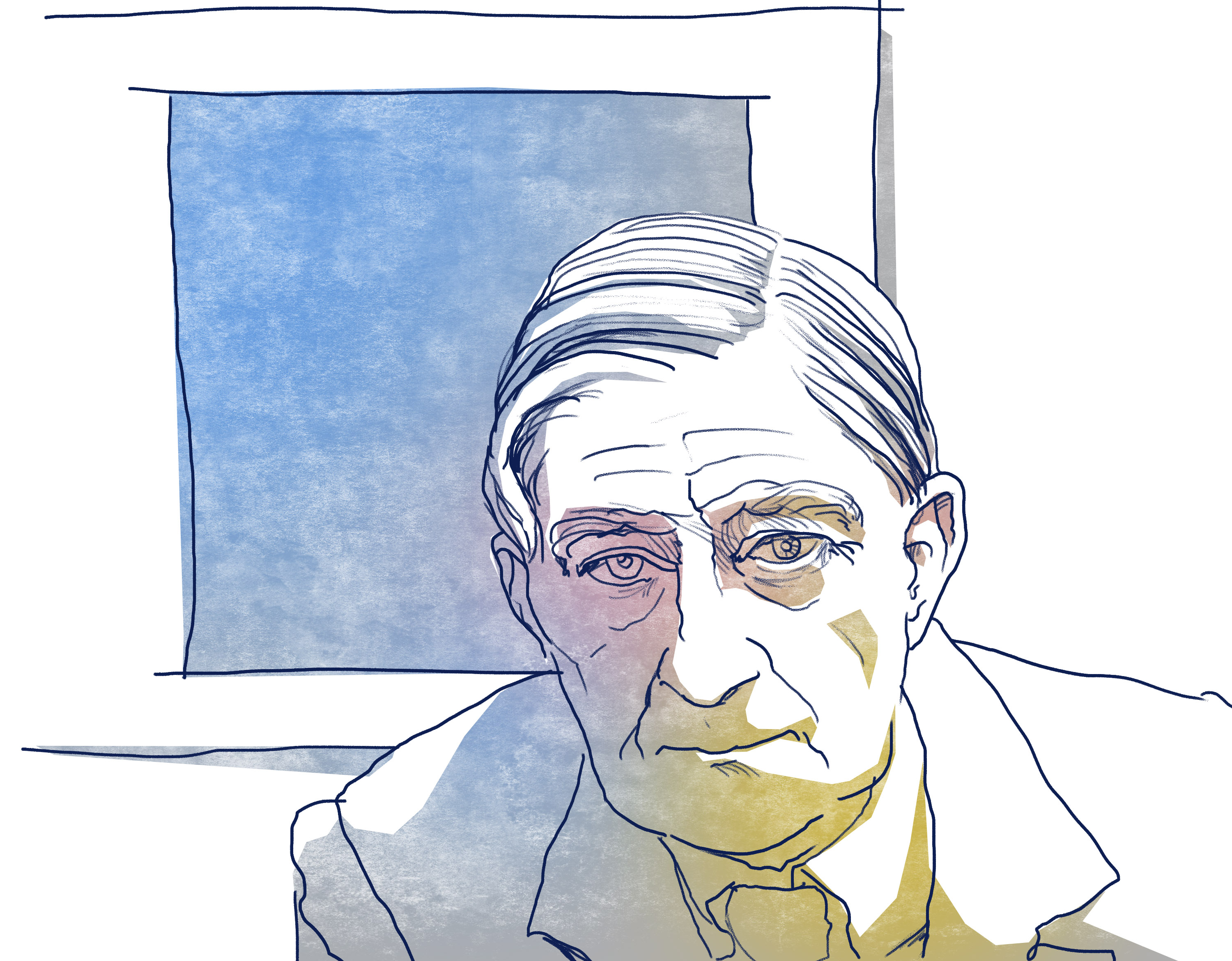 Porträt von Josef Albers