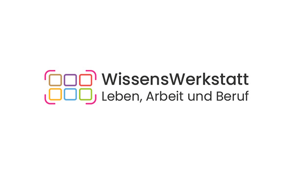 Logo für die WissensWerkstatt - Leben, Arbeit und Beruf. 