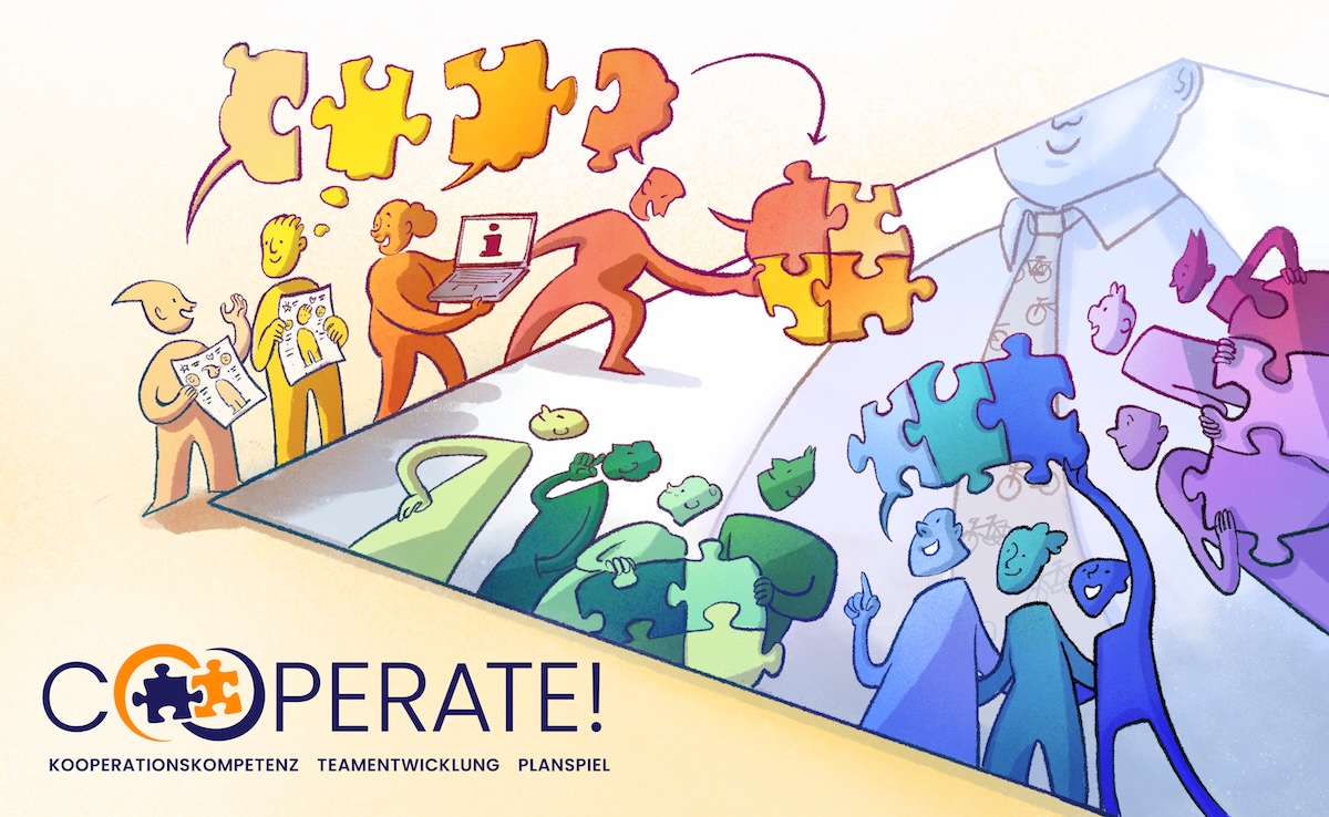 Das Kursbild zum Lernangebot: Cooperate! 